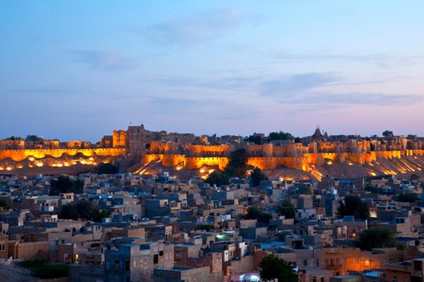 Fort de Jaisalmer au Rajasthan, Inde
